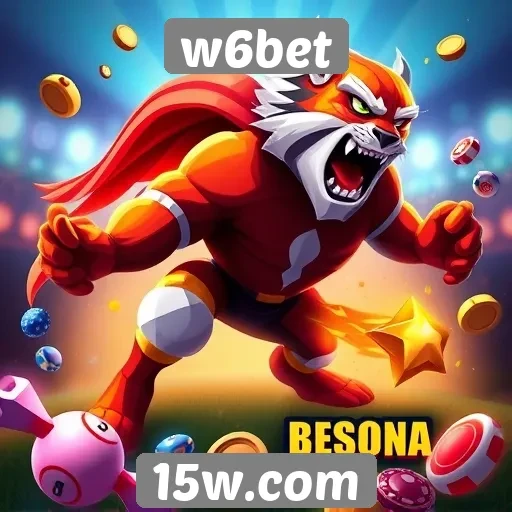 Variedade de jogos disponíveis na plataforma w6bet