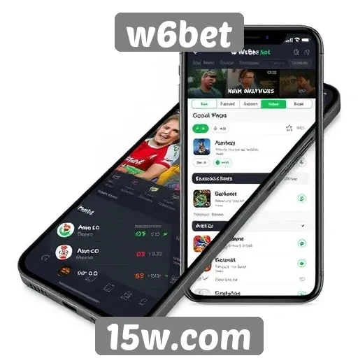 Funcionalidades mobile do w6bet são destacadas