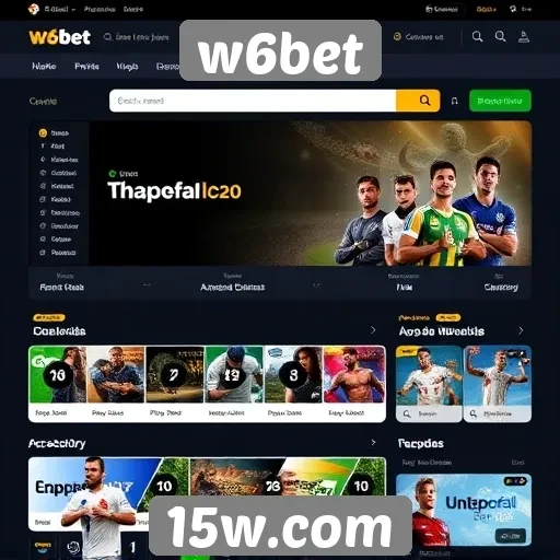 Interface do W6bet melhora experiência do usuário